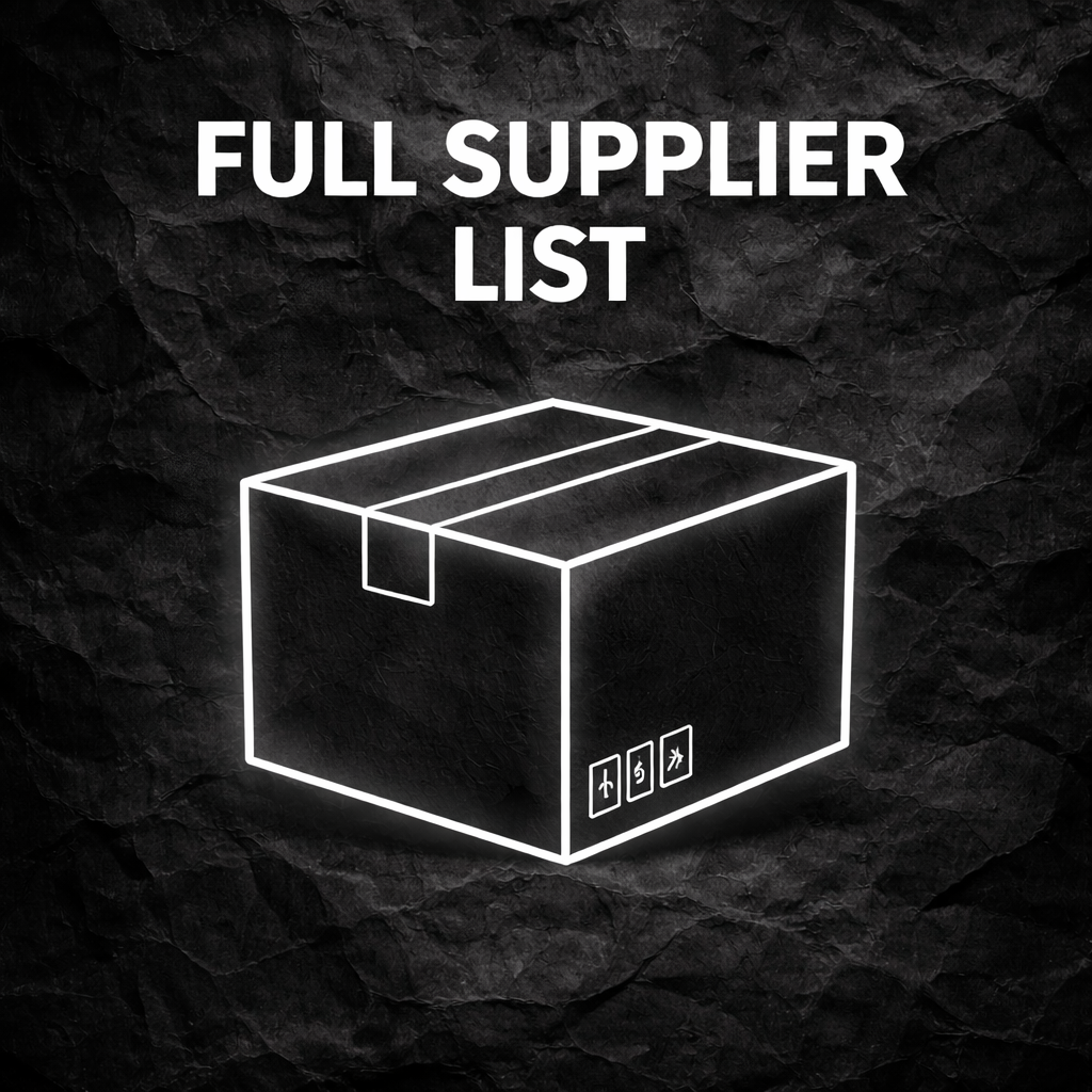 Full Supplier List