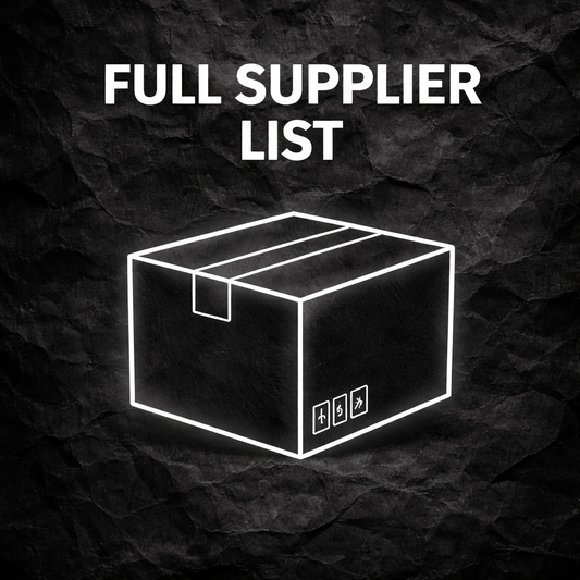 Full Supplier List